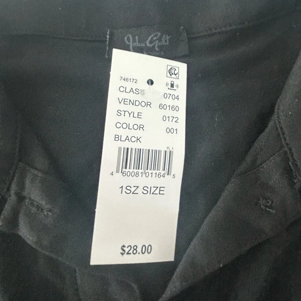 PacSun Black Button-Down Women's Shirt - Small - NWT - Picture 5 of 5